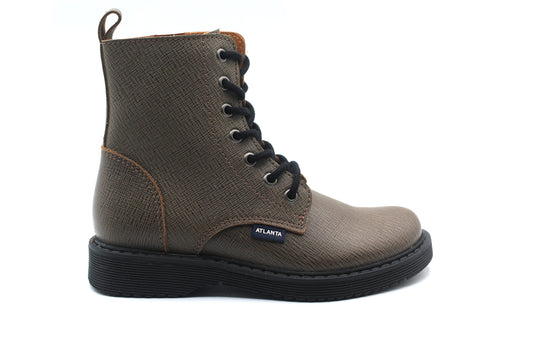 Atlanta Safiano Taupe Combat Bootie