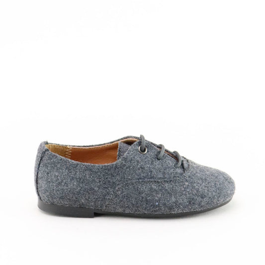 Papanatas Grey Wool Oxford