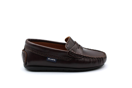 Atlanta Brown Penny Loafer