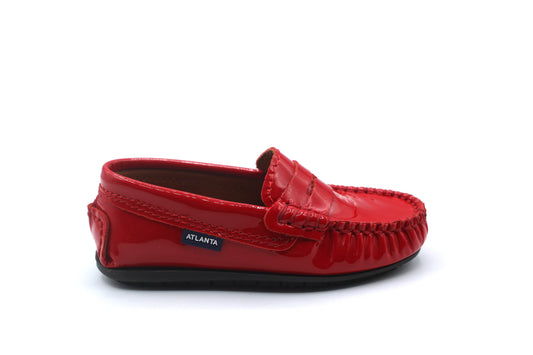 Atlanta Red Patent Penny Loafer