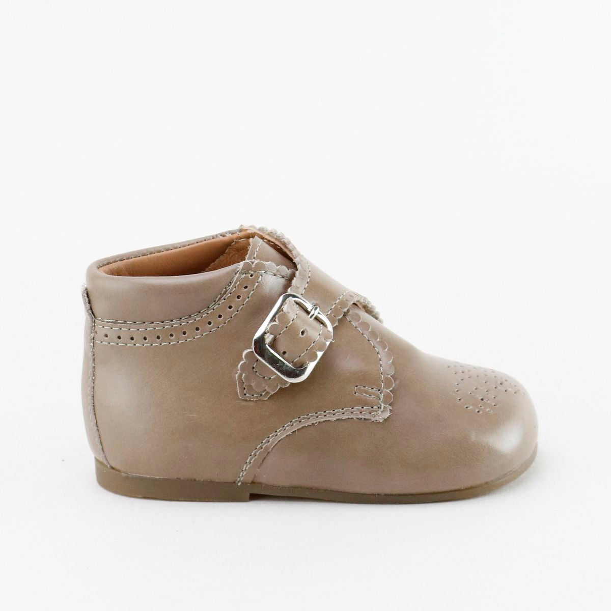 Papanatas Ajax Taupr Baby Buckle Bootie