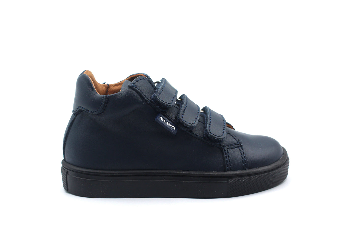 Atlanta Blue Navy Three Velcro Sneaker