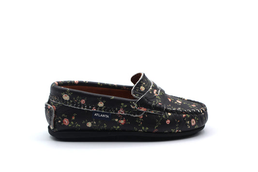 Atlanta Print Romantic Flowers Penny Loafer