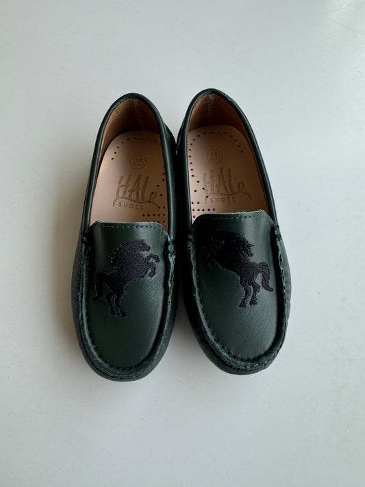 LMDI Green Horse Loafer