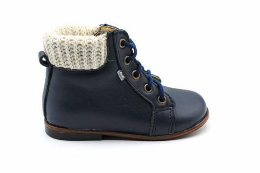 Emel Navy Sock Bootie