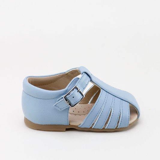 Papantas Blue Closed Toe Baby Sandal