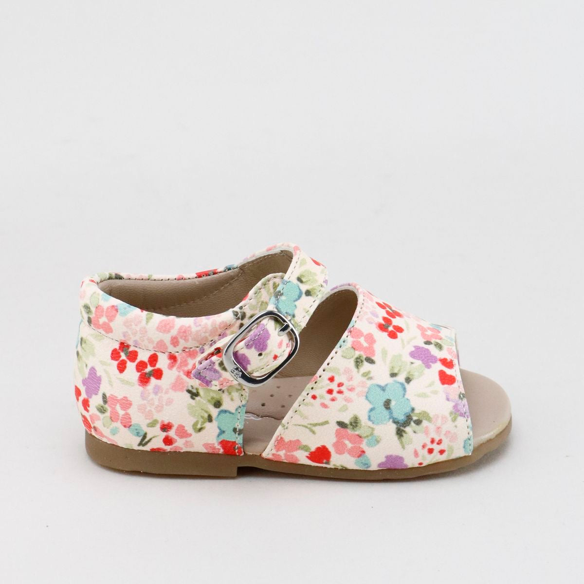 Papantas Multi Color Floral Baby Sandal