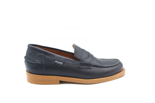 Atlanta Dark Navy College Loafer