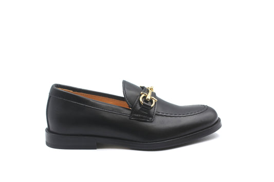 Rondinella Black Chain Loafer