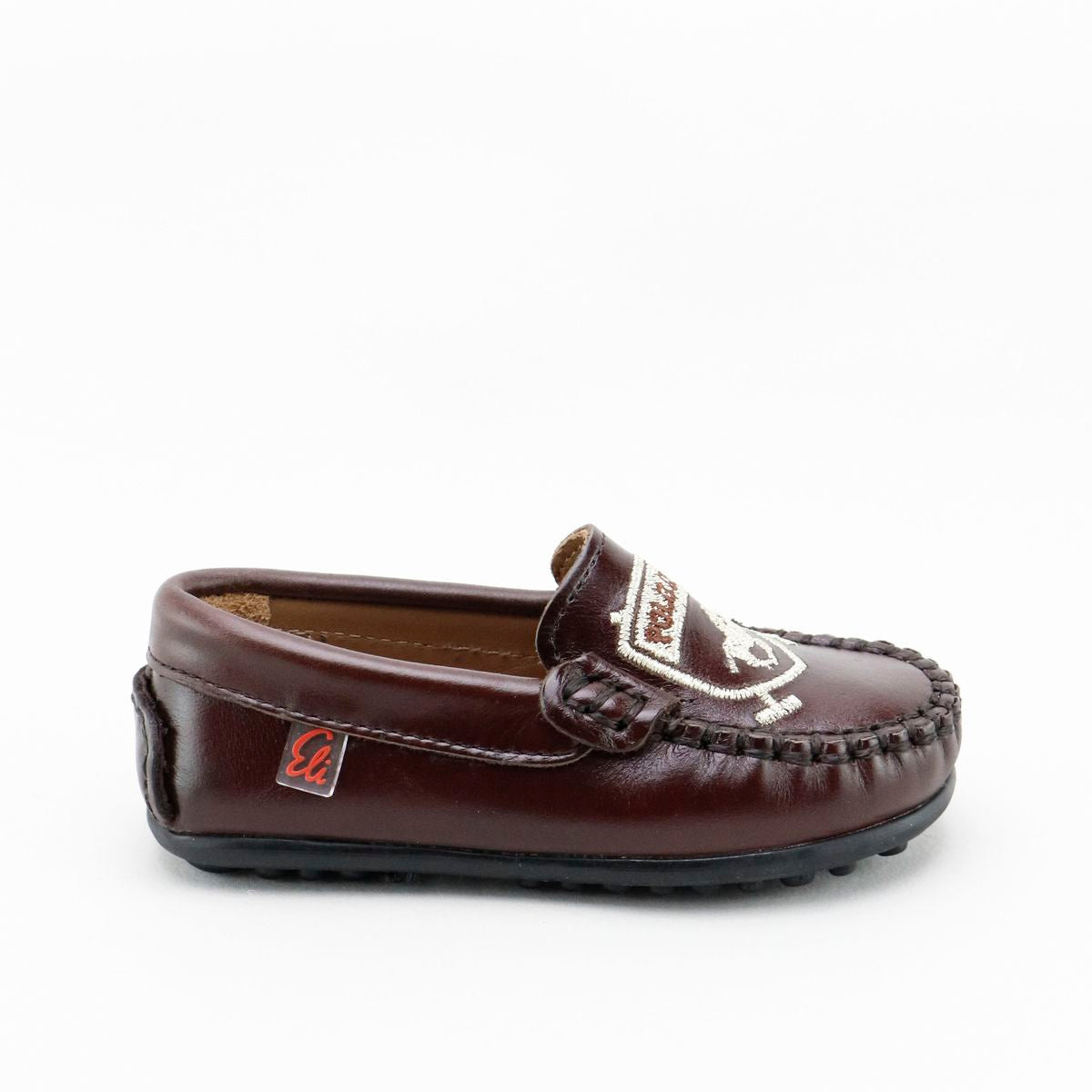 Papanatas Brown Embroidered Loafer