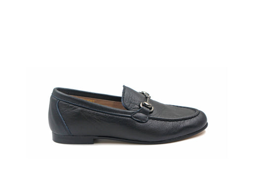 Gravitas Navy Chain Loafer