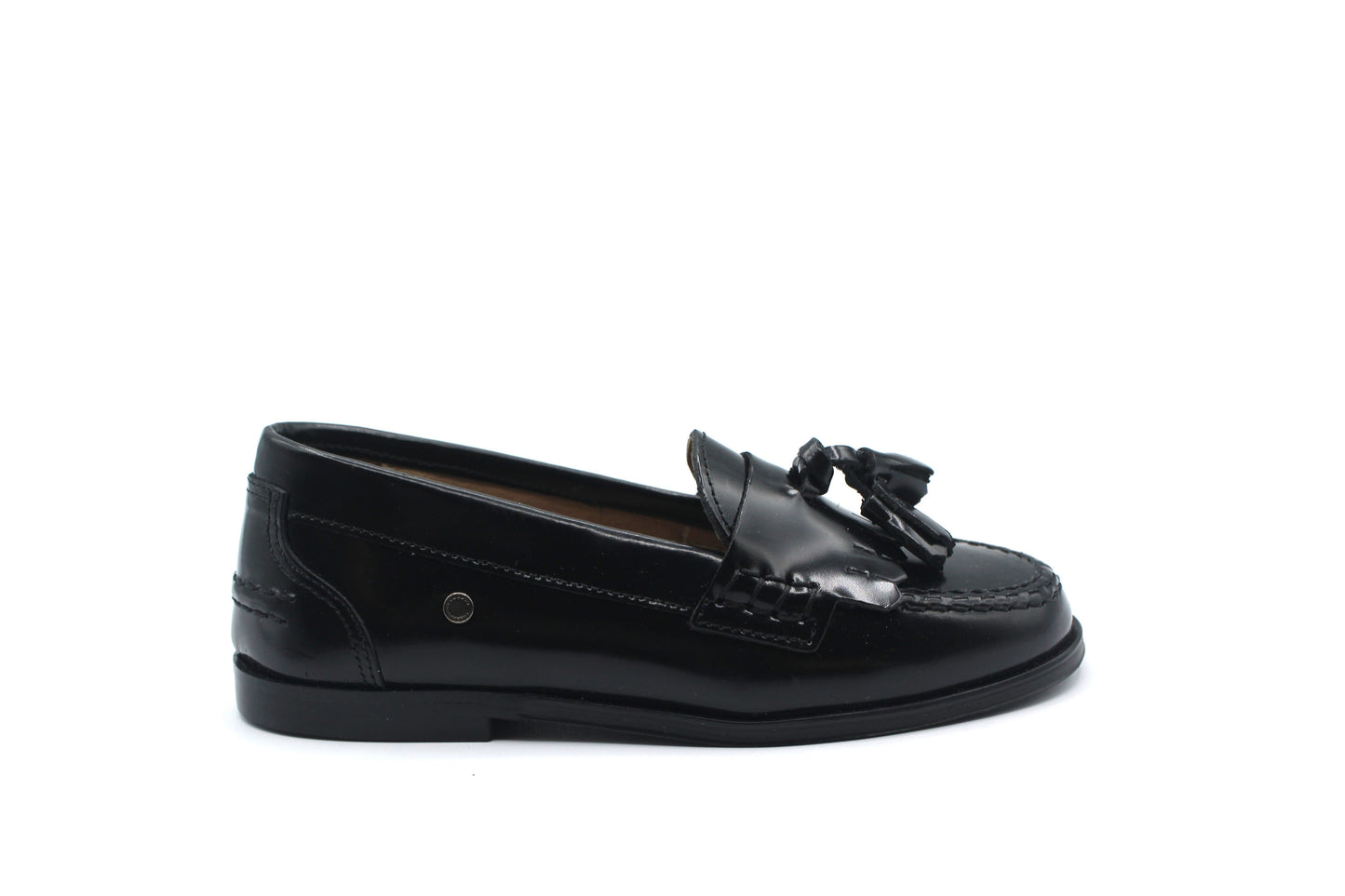 Confetti Black Tassel Loafer Loafer