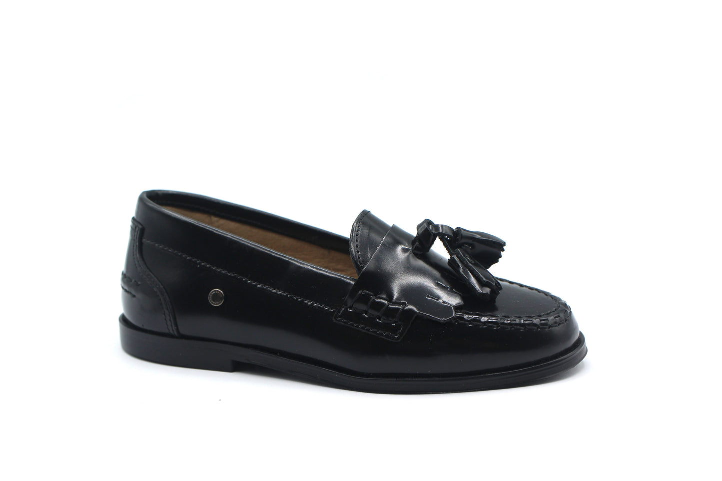 Confetti Black Tassel Loafer Loafer