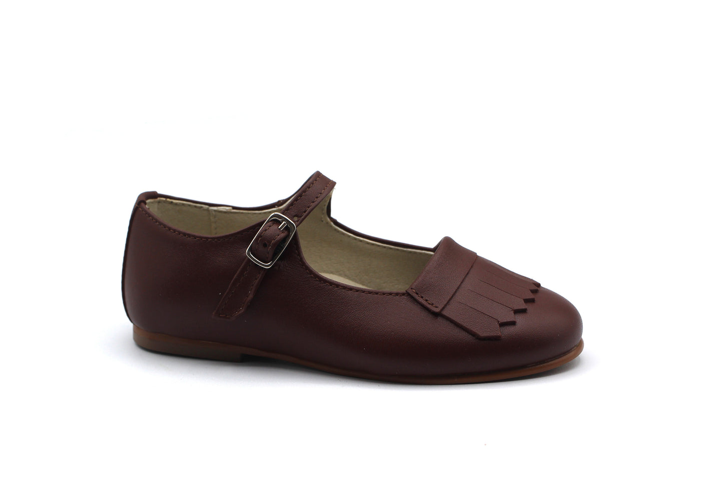 Sonatina Brown Fringe Mary Jane