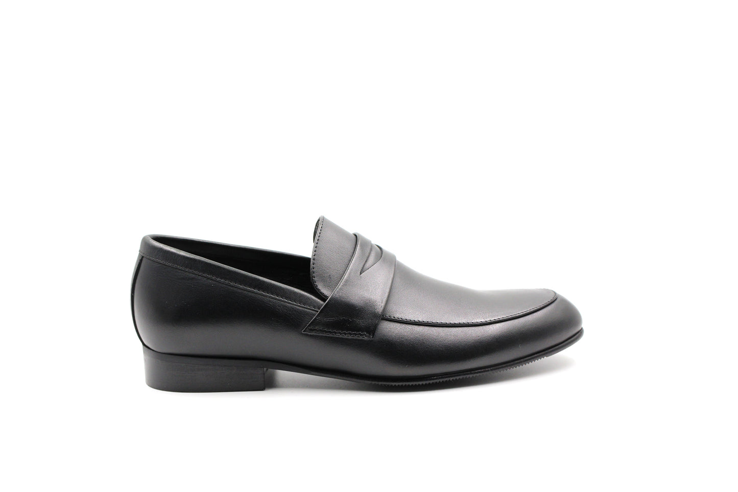 Atlanta Black Classic Dress Penny Loafer