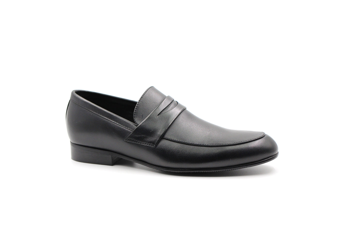 Atlanta Black Classic Dress Penny Loafer